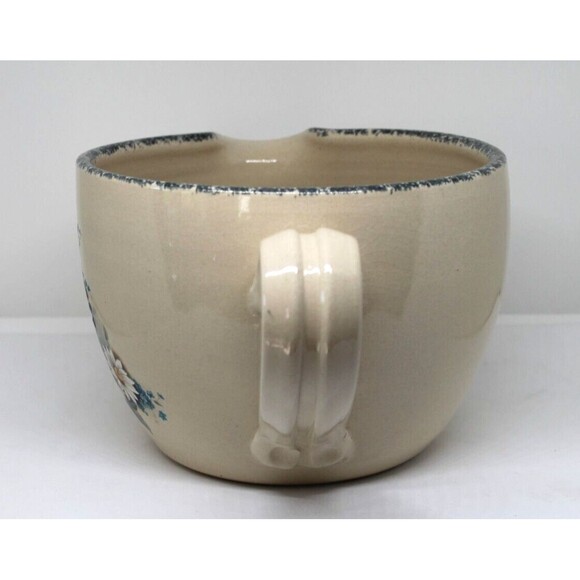 Casey Pottery Marshall Texas  Stoneware Daisy Bowl 1995 Design USA - Picture 11 of 11